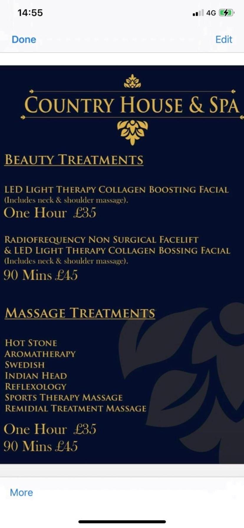 Country House And Spa Coleraine Esterno foto